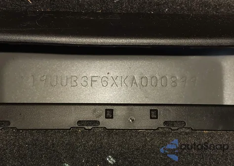 2019 Acura Tlx from USA, damaged, VIN 19UUB3F6XKA000899